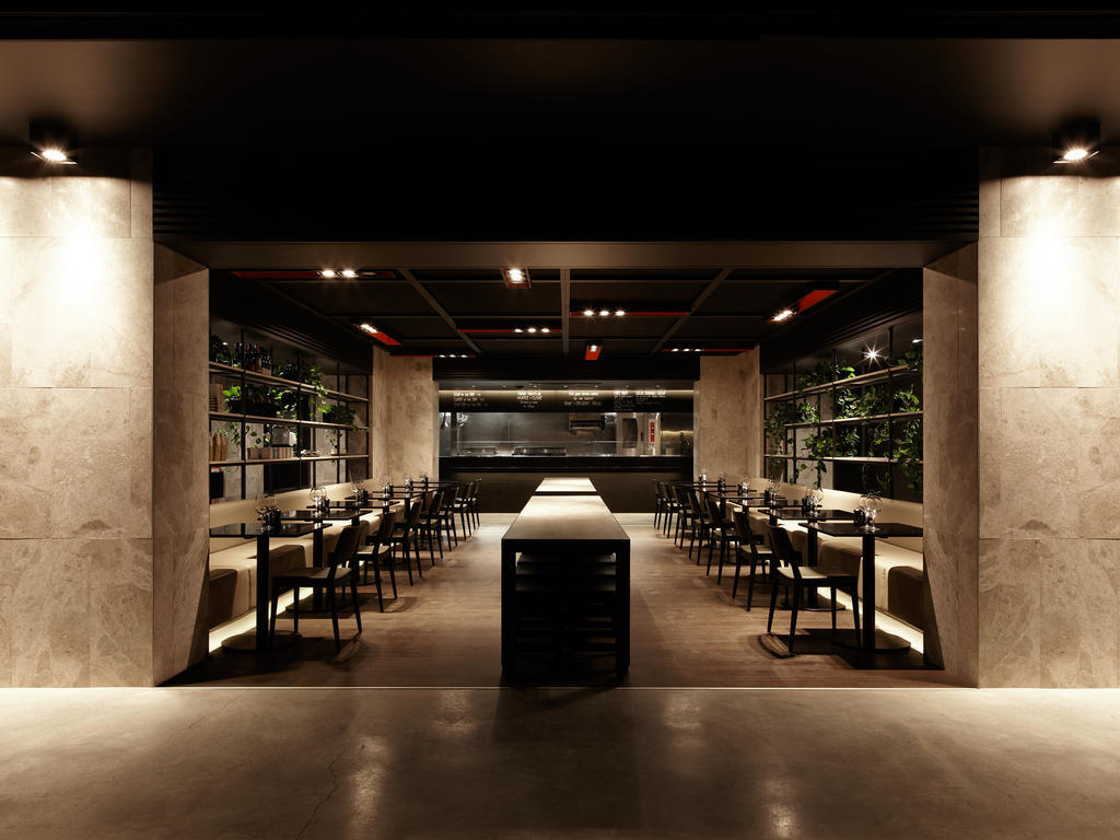 קנברה Hotel Realm מראה חיצוני תמונה Interior of the restaurant