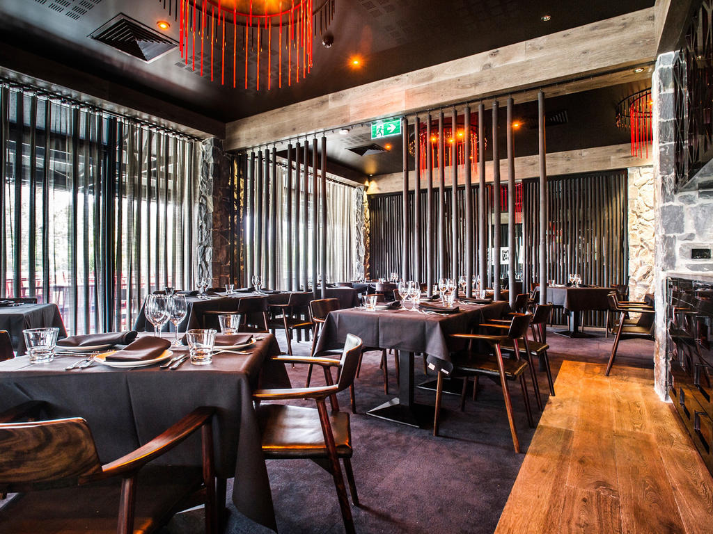 קנברה Hotel Realm מראה חיצוני תמונה Interior of the restaurant